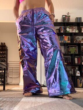 Funky Purple "Ski" Pants
